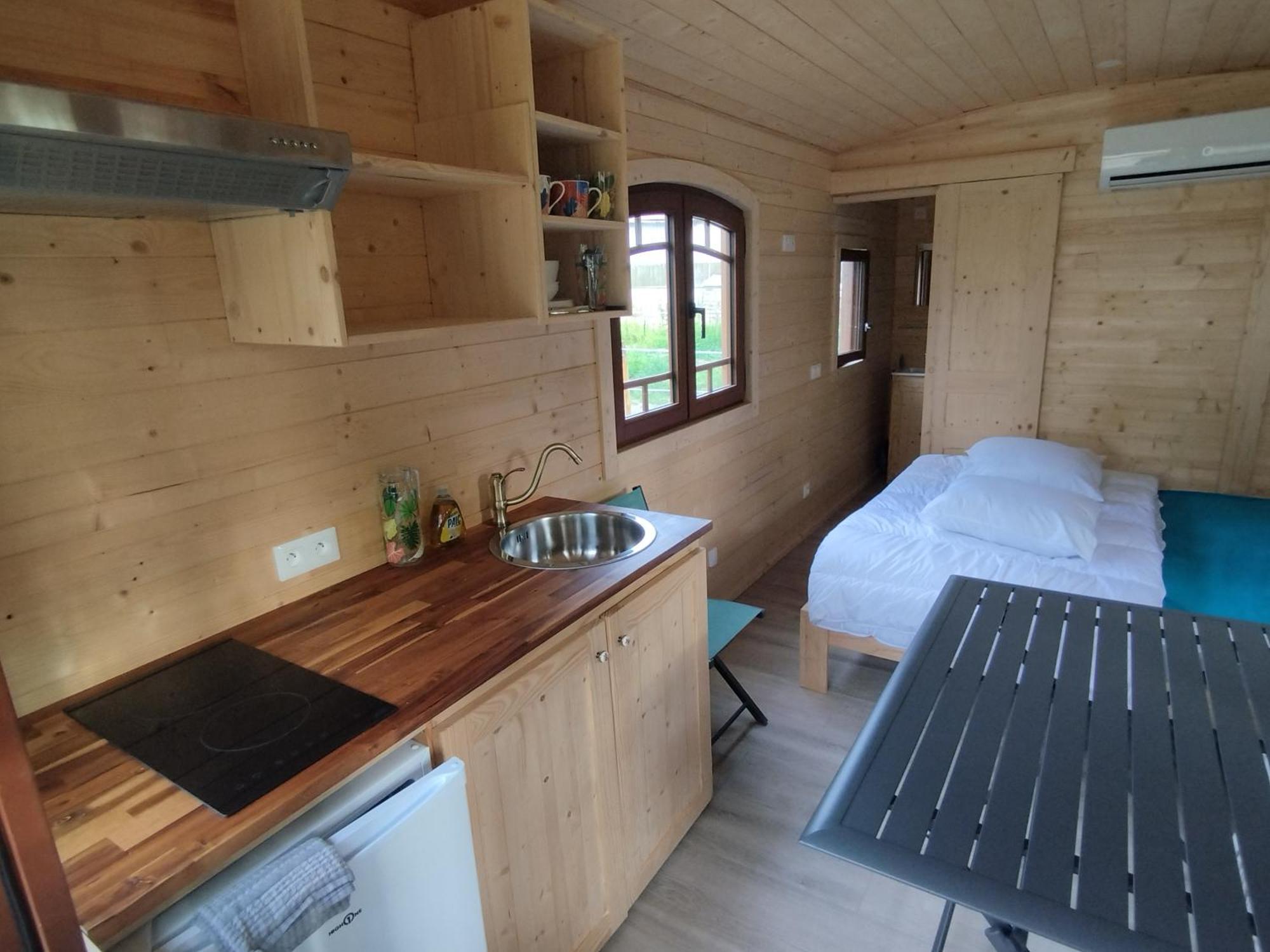 Roulotte Tout Confort A La Ferme Saint-Lumine-de-Coutais Exterior foto